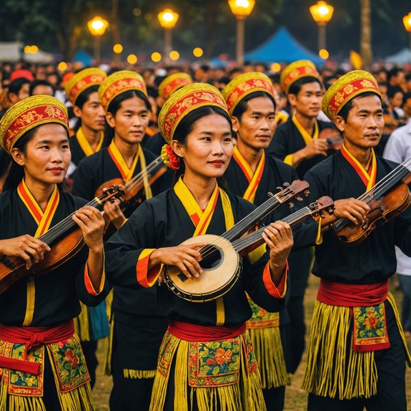 Comment assister à des festivals de musique traditionnelle au Vietnam?