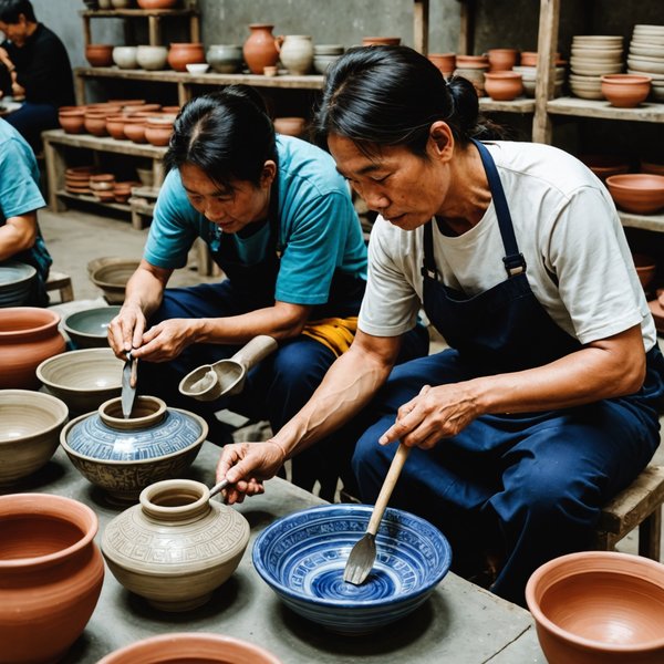 Où participer à des ateliers de céramique au Vietnam?