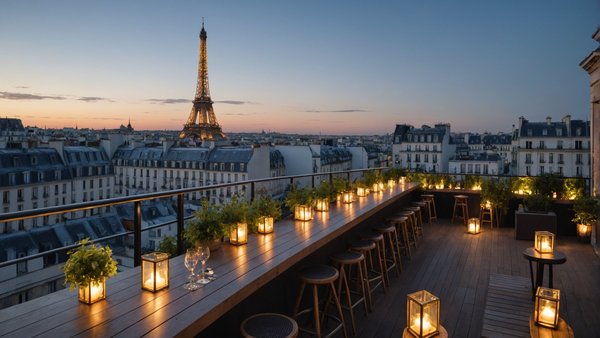 Rooftop paris : top 10 bars à découvrir en 2024
